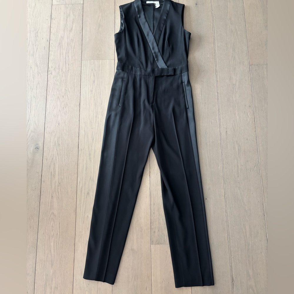 Vintage Gerard Darel tuxedo jumpsuit